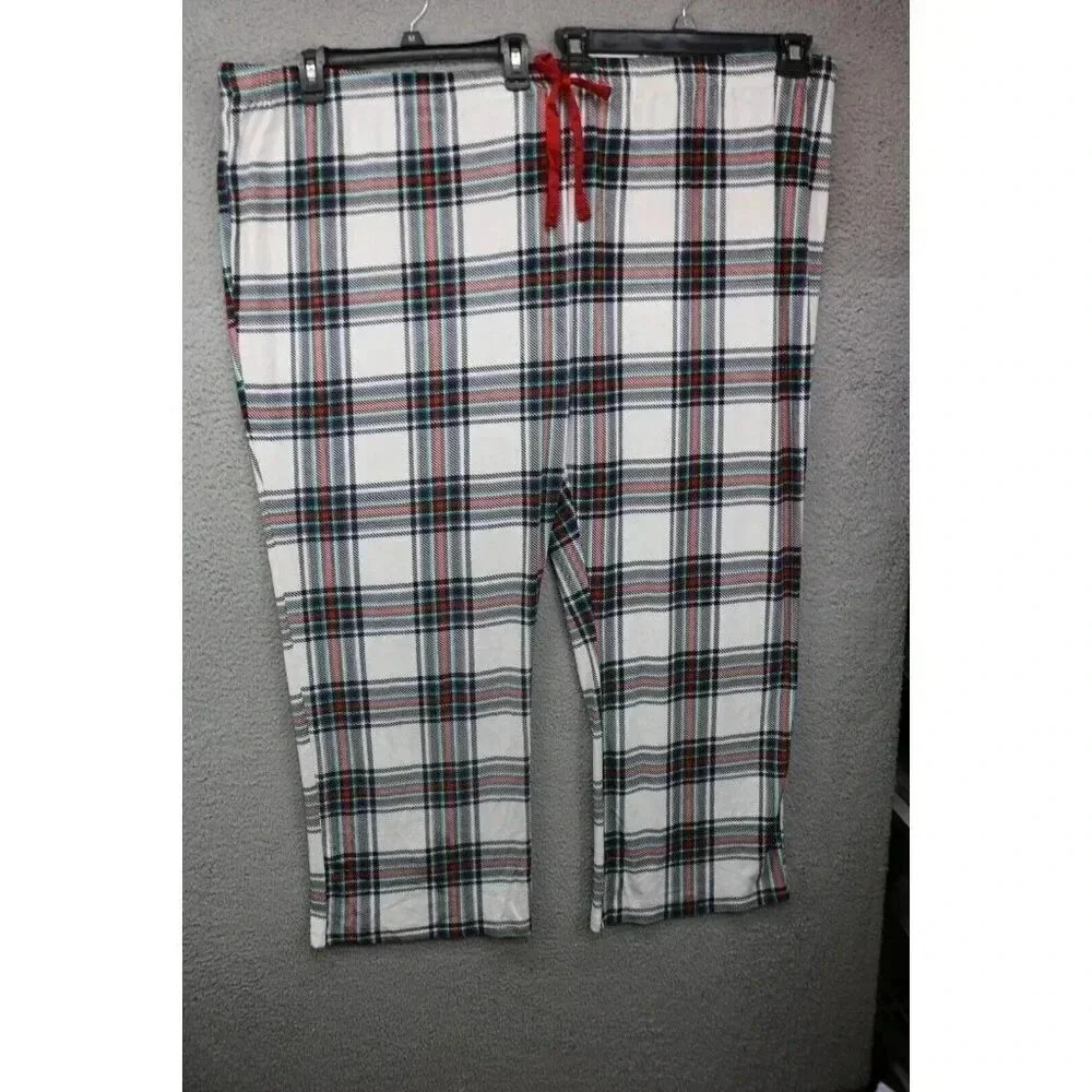 Stars Above Mink Fleece Women's Pajama Pants-Size 4X-New w/Tag-Drawstring